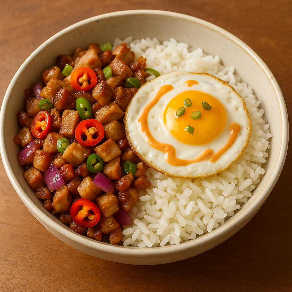 SISIG RICE BOWL